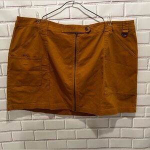 WILD FABLE mini skirt full zipper front/plus size 2XL
